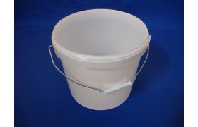 Plastsp EZE12500 - 12,6 L. m/metalh. - Hvid