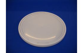 Plastlåg DHOM 26-30000 - Ø385 mm - hvid