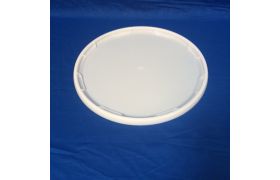 Plastlåg DHOM13-20000/10 - Ø326 mm - hvid