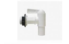 Aftapningshane 3/4 ", 16 mm - hvid