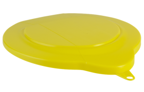 Plastlåg til 6 l. spand - Gul