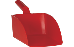 Plasthåndskovl - 2,0 liter - Rød