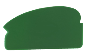 Plasthåndskraber 165x2x92 mm - Grøn