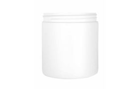 Plastdåse 750 ml HDPE - Ø100 mm - Hvid