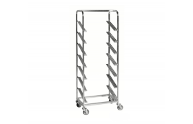 Kassevogn el-forzinket 7 indstik - 660x410x1850 mm