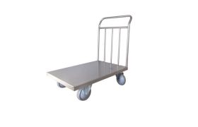 Ladvogn Rustfri - L101R 800x550 mm