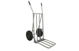 Sækkevogn Rustfri - 12" 420x1150 mm
