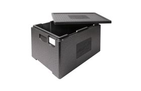 Termokasse 600x400x410 mm GN 1/1 Prem. Plus - Sort