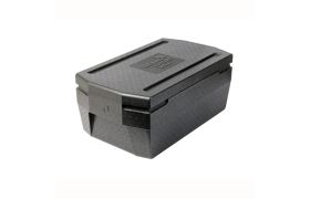 Termokasse 675x400x290 mm GN 1/1 Deluxe - Sort