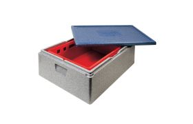 Termokasse 685x485x360 mm Allround - Blå/Grå