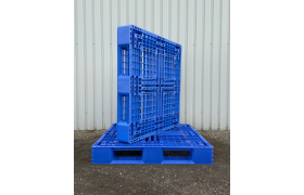 Brugte plastpaller - 1100x1100 mm