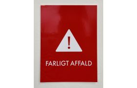 Piktogram - Farligt affald