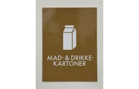 Piktogram - Mad og drikkekartoner