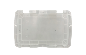 Låg til plastkasse S - 300x200 mm-transparent