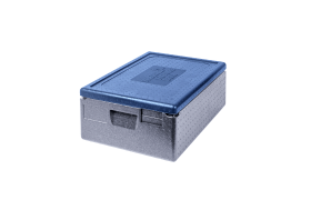 Termokasse 600x400x230 mm GN 1/1 Premium - Blå/grå