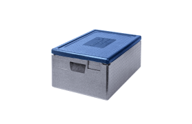 Termokasse 600x400x280 mm GN 1/1 Premium - Blå/grå