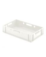 Köttlåda E1 - 600x400x125 mm - Vit