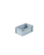 Plastlåda S - 300x200x120 mm utan hål - Grå
