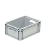 Plastlåda Basicline 400x300x170 mm - Grå