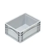 Plastlåda Basicline 400x300x170 mm - Grå