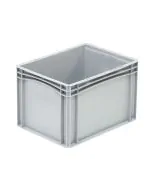 Plastlåda Basicline 400x300x270 mm - Grå