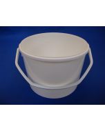 Plastbehållare 2245 - 4,8 L. med plastlock - Vit