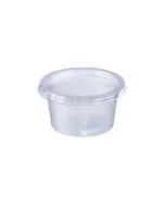 Plastmugg typ 264 - Ø75 mm - 100 ml - Naturell