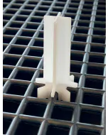 Pluggstift korsskarv graderad Ø 15 x L 36 mm - vit