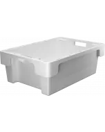 Plastlåda stapelbar 600x400x200 mm - Vit