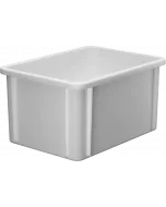 Plastlåda stapelbar 400x300x215 mm - Vit