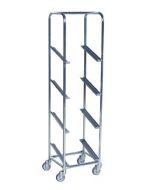 Lådvagn elförzinkad 4 spår - 435x585x1880 mm