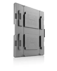 Lock för Craemer halvpall 800x600 mm - Mörkgrå