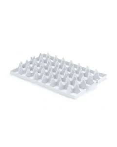 Glasinsats 5x8 fack - Övre del - grå