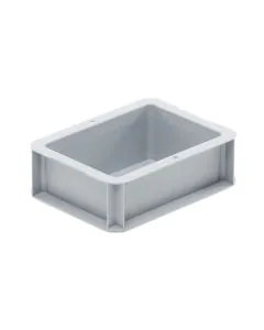 Plastlåda Basicline 200x150x70 mm - Grå