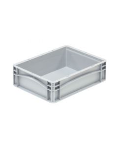 Plastlåda Basicline 400x300x120 mm - Grå