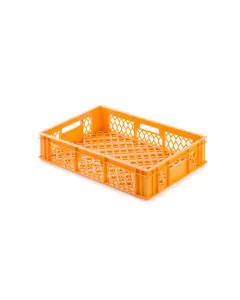 Brödlåda 600x400x130 mm - gul/orange