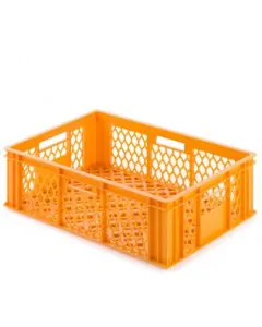 Brödbehållare 600x400x198 mm - gul/orange
