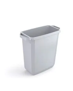 Plastbehållare 60L 590x282x600 mm - grå