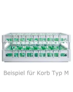 Diskkorg 600x400 mm - 215 mm - 33 glas