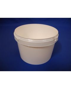 Plasthink 8044-4,6 L. med plasthandtag - Vit