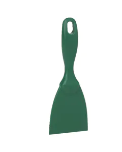 Handskrapa av plast 75 mm - Grön