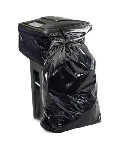 Soptunna - för 140L - 920x1445 mm - 40 MY - Svart