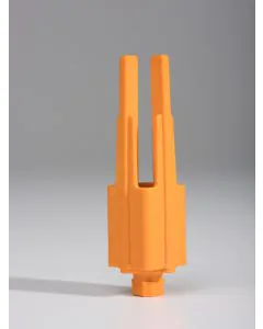 Vridbart stift Ø8/H66 mm - orange
