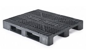 Plastpall typ 1210HR3R - med 3 kärnor - utan kanter