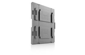 Lock för Craemer halvpall 800x600 mm - Mörkgrå