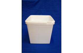 Plastbehållare 5548 - 5000 ml - Vit