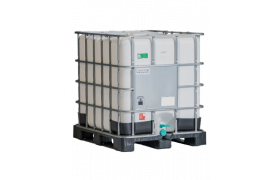 IBC palletank 1000L. på plastpall - UNY-godkänd