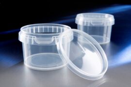 Plastikbehälter für Lebensmittel